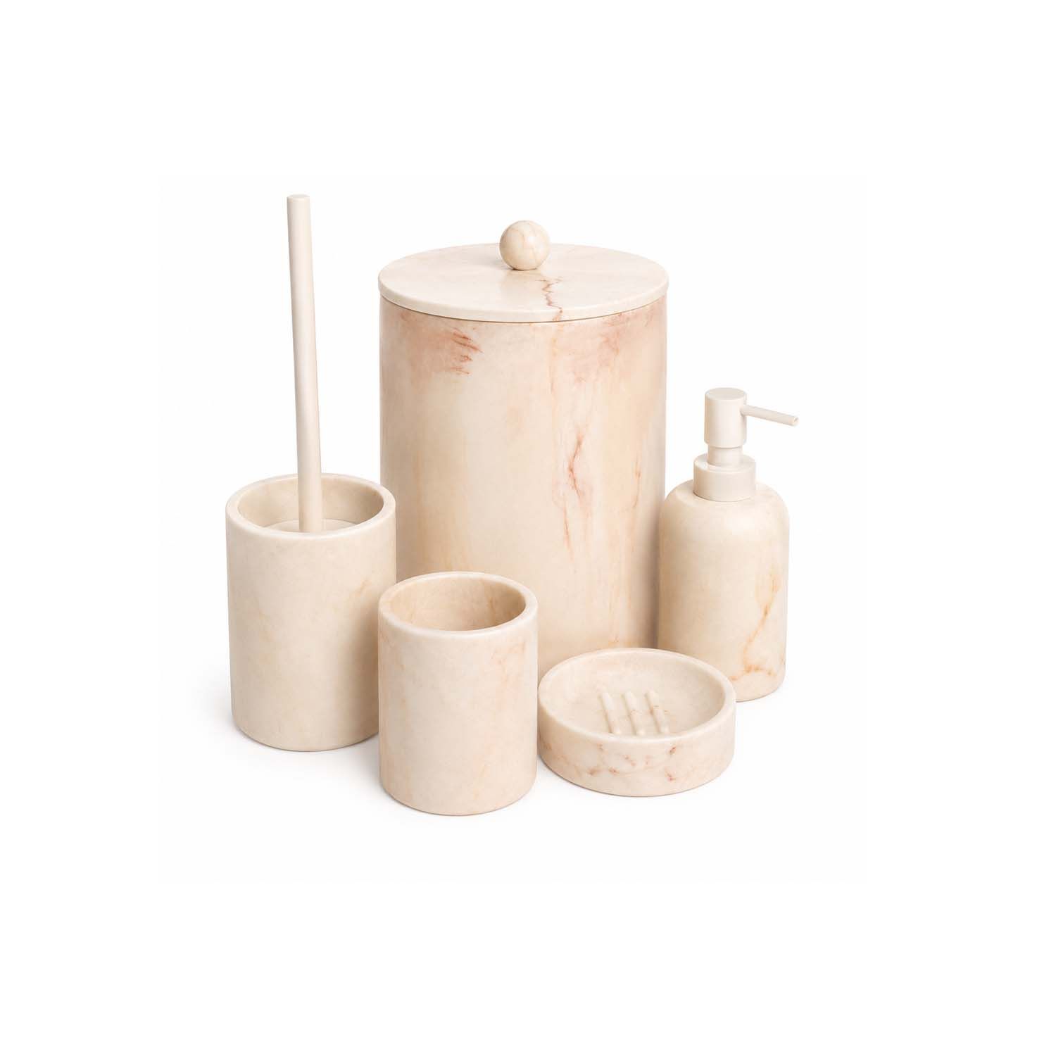 Set d'accessoires de salle de bain 5 pièces Irya Terra