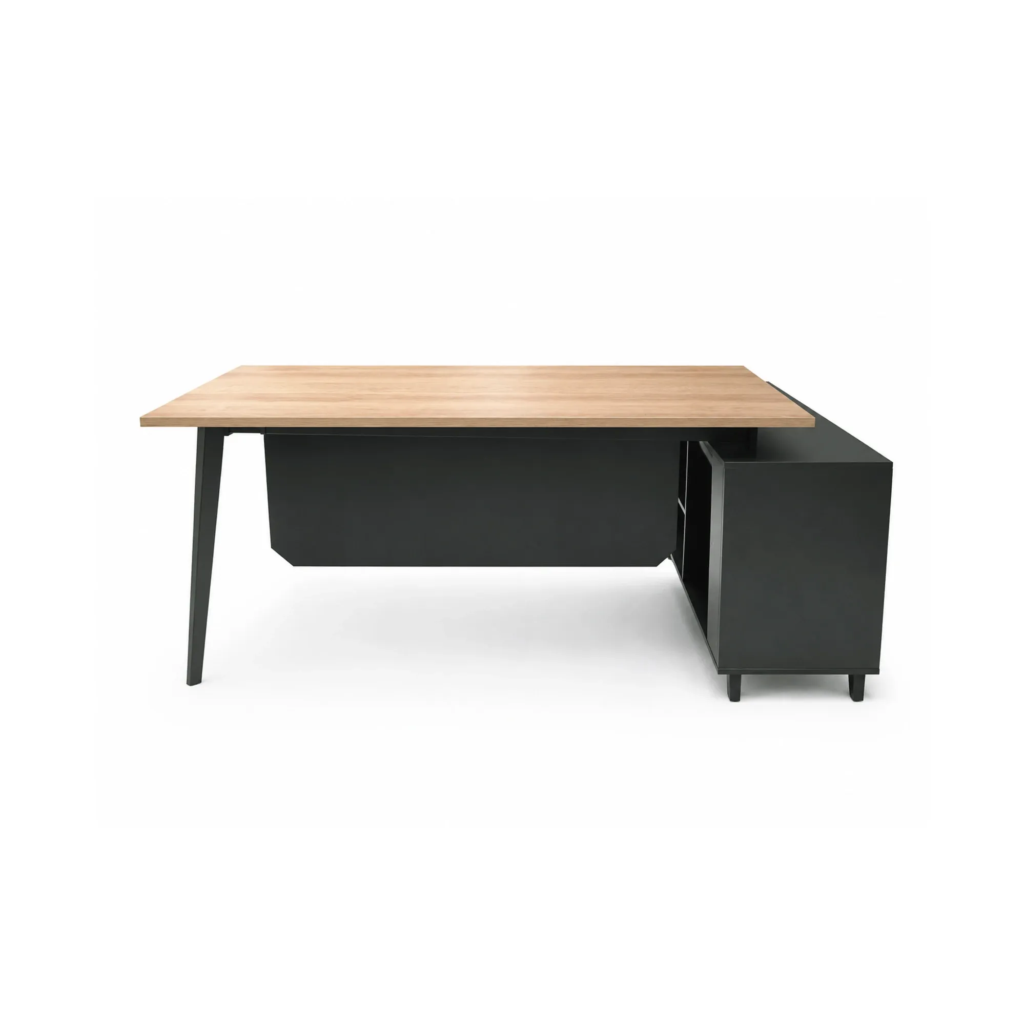 Bureau exécutif avec retour 180x160x75 cm - Réf. OZ-1908-18
