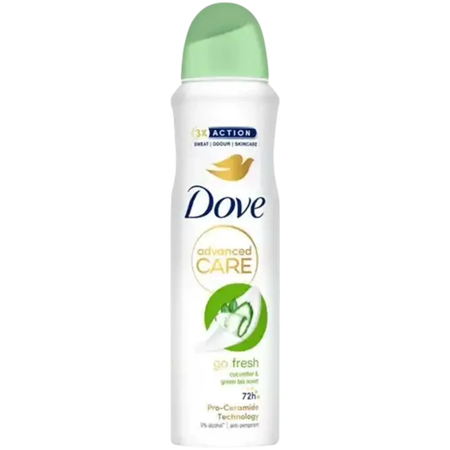 Dove Advanced Care Go Fresh Concombre & Thé Vert – Spray Anti-Transpirant 150 ml