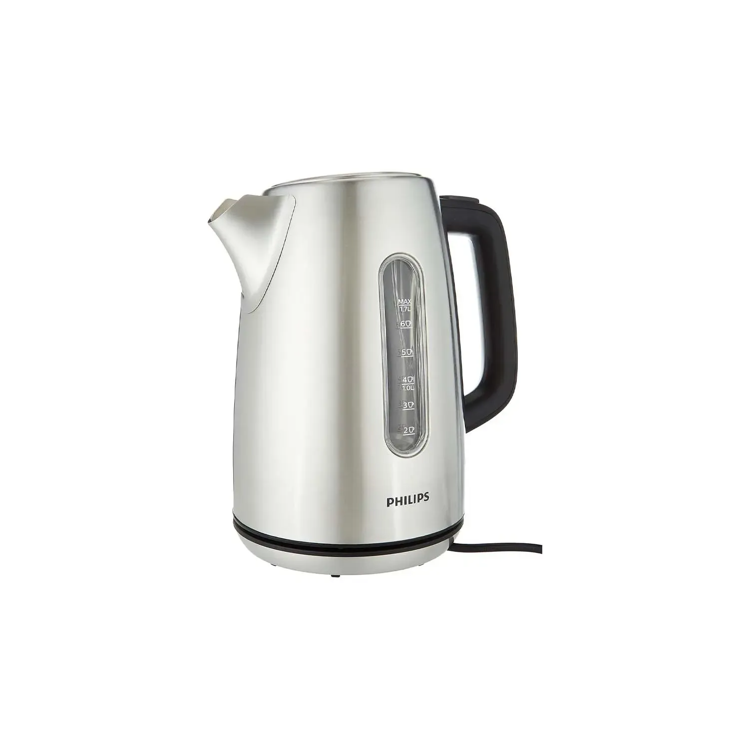 Bouilloire 100 % inox Philips Viva HD9357/12 1,7 L - LED bleue