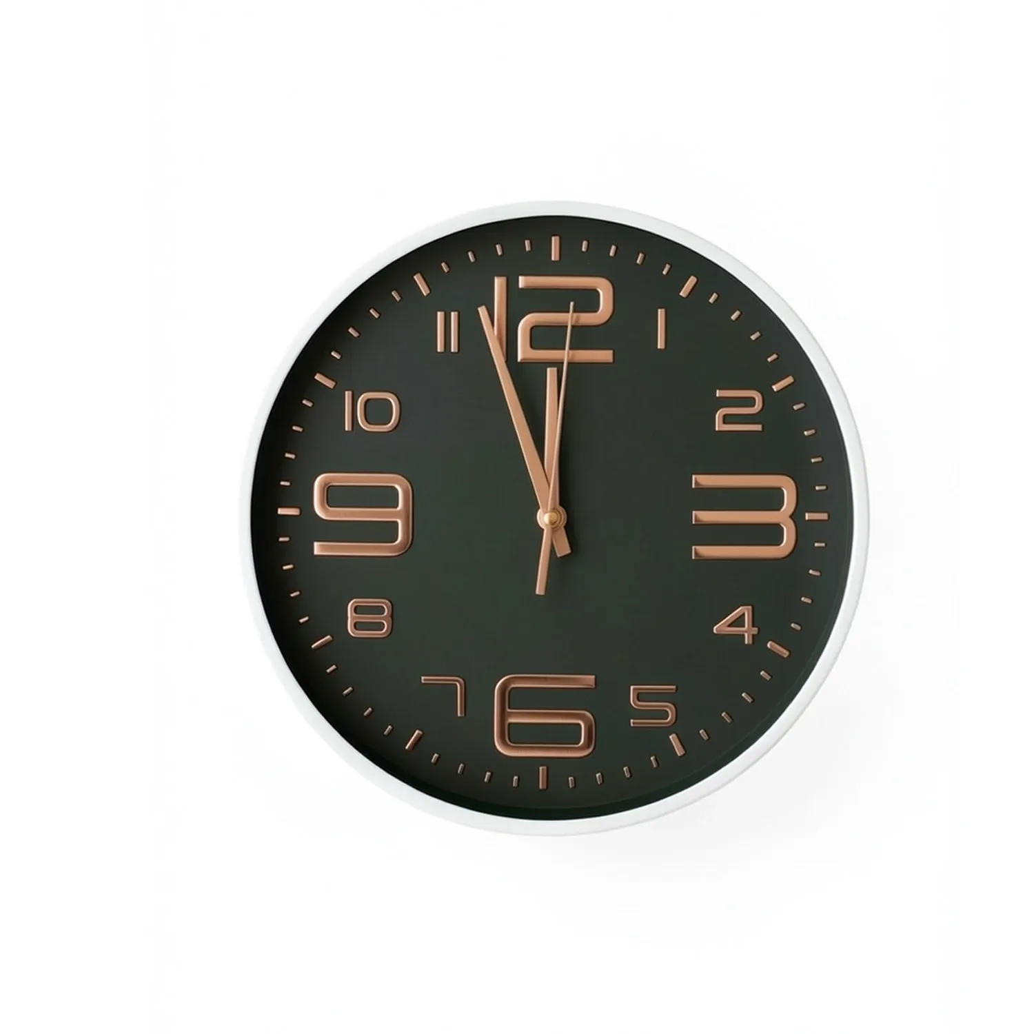 Horloge murale 30x30 cm - Vert