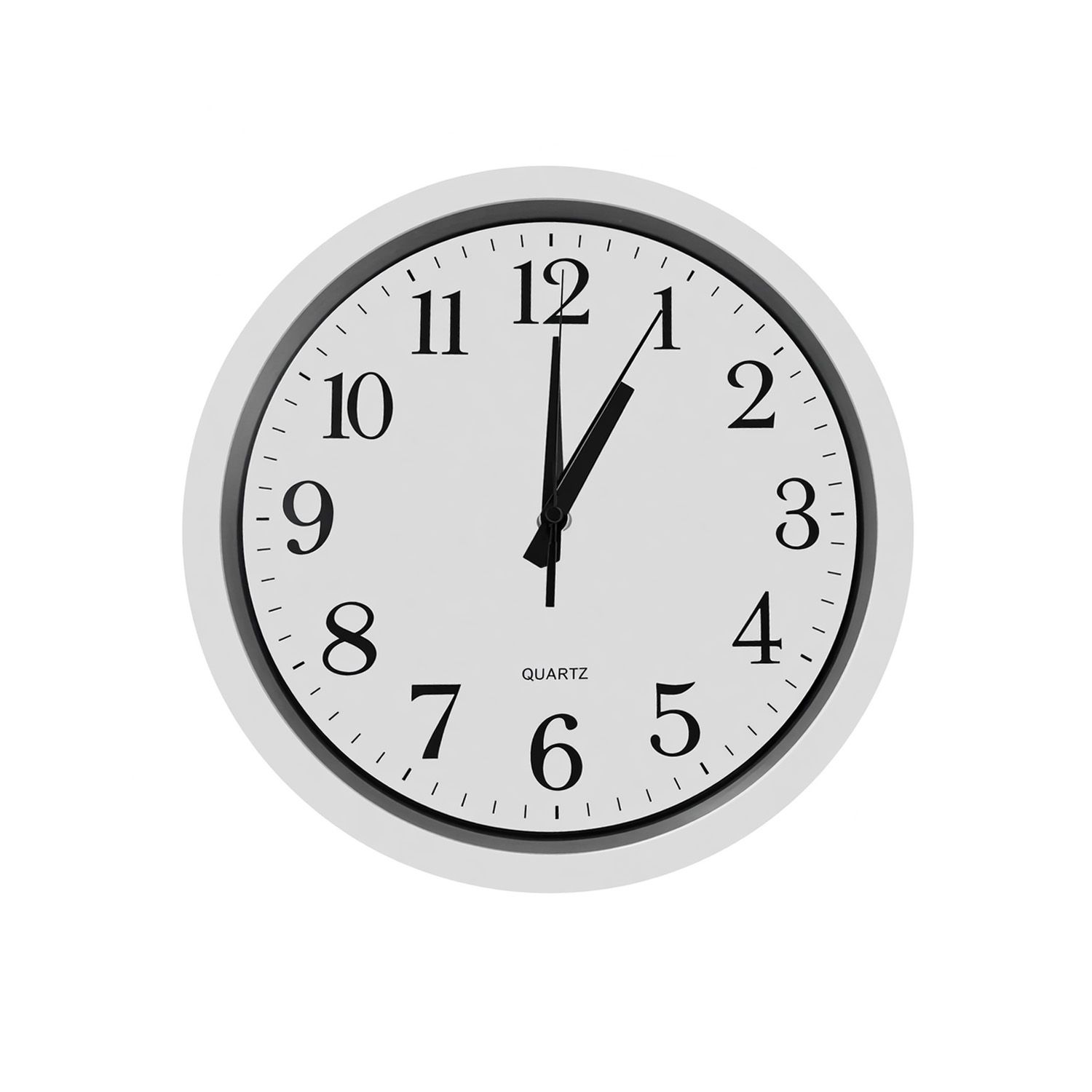 Horloge murale 30x30 cm - Gris