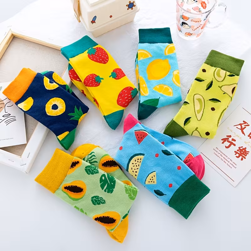 Chaussettes Happy Socks Unisex – Motifs Fruits