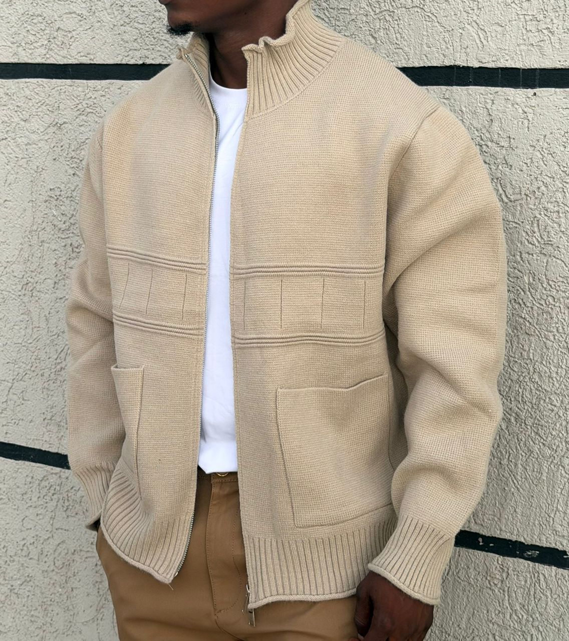 Pull Zippé Homme