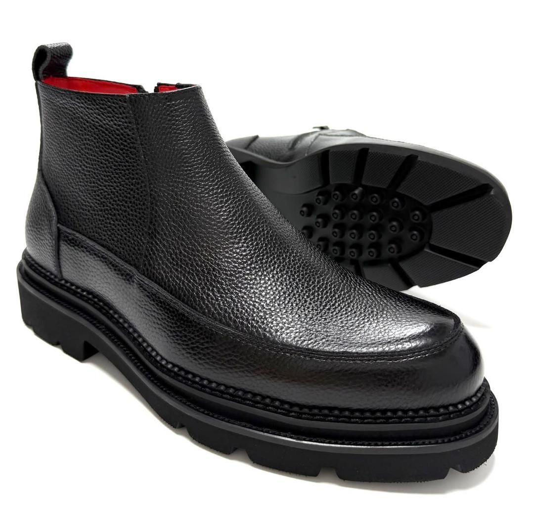 Bottes Homme en Cuir Noir