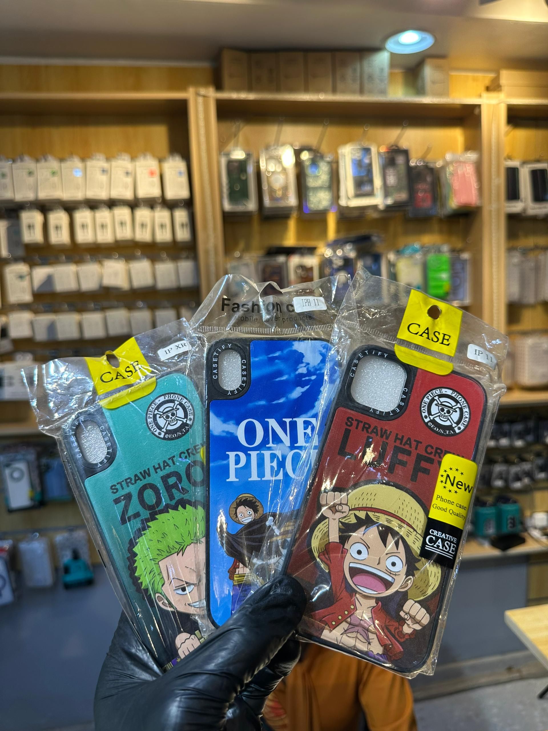 Pochette iPhone Manga style