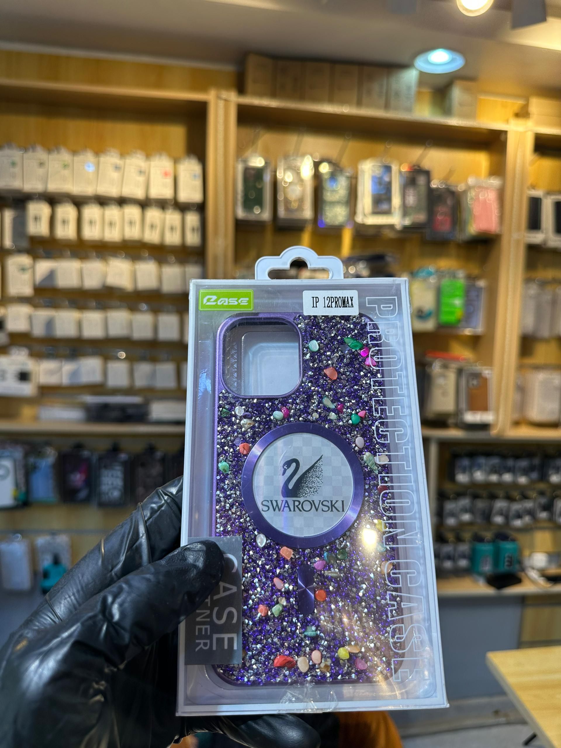 Pochette iPhone Swarovski