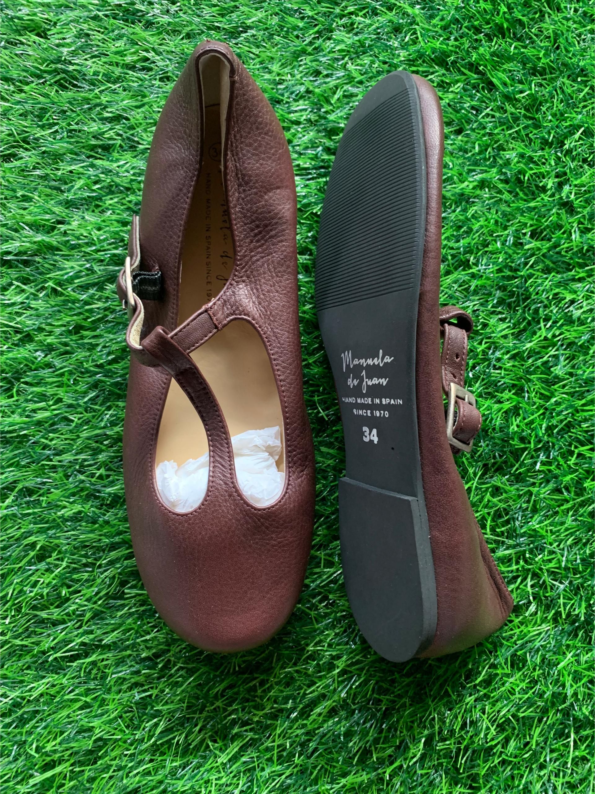 Mary-Jane marron Missy - Manuela de Juan