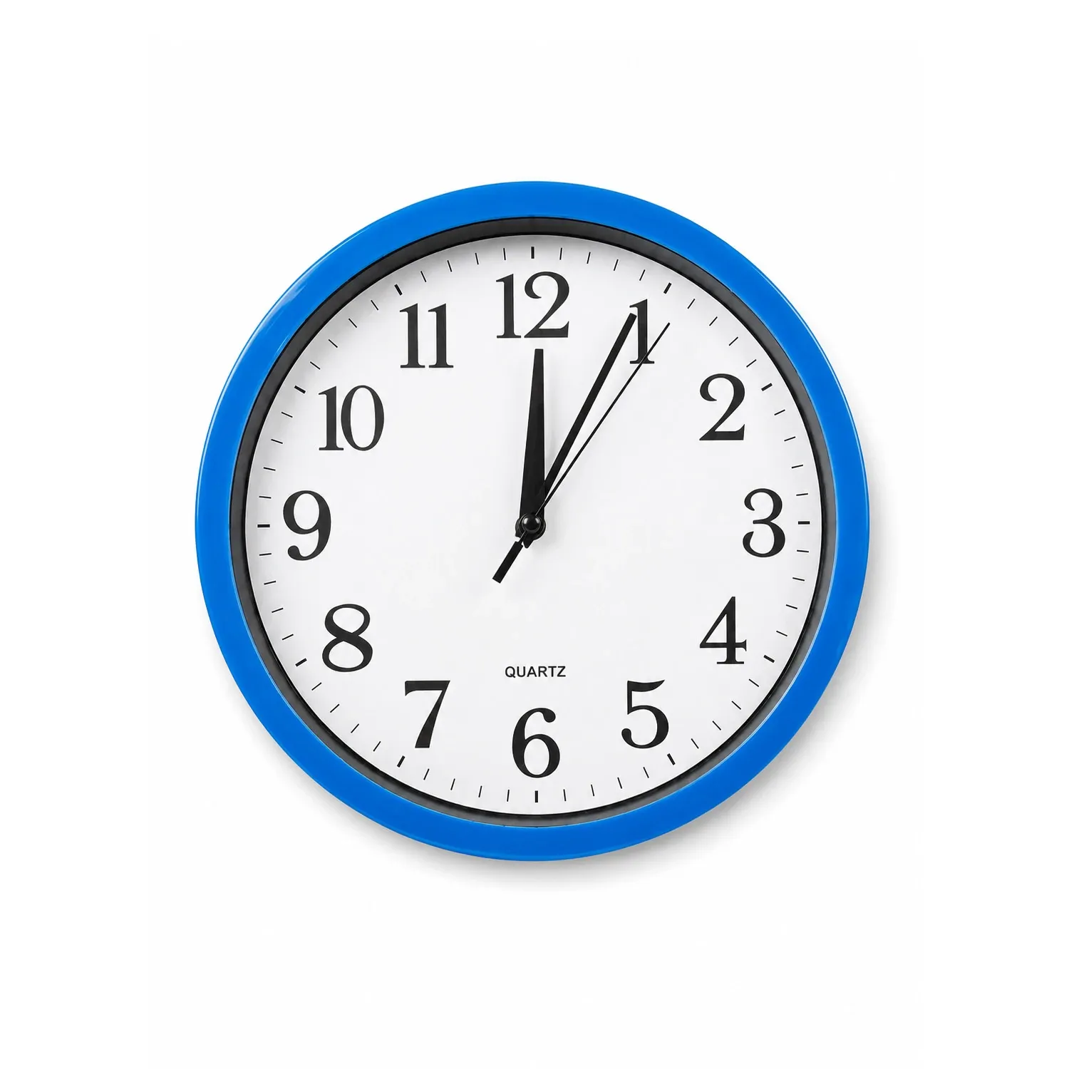 Horloge murale 28x28 cm - Bleu