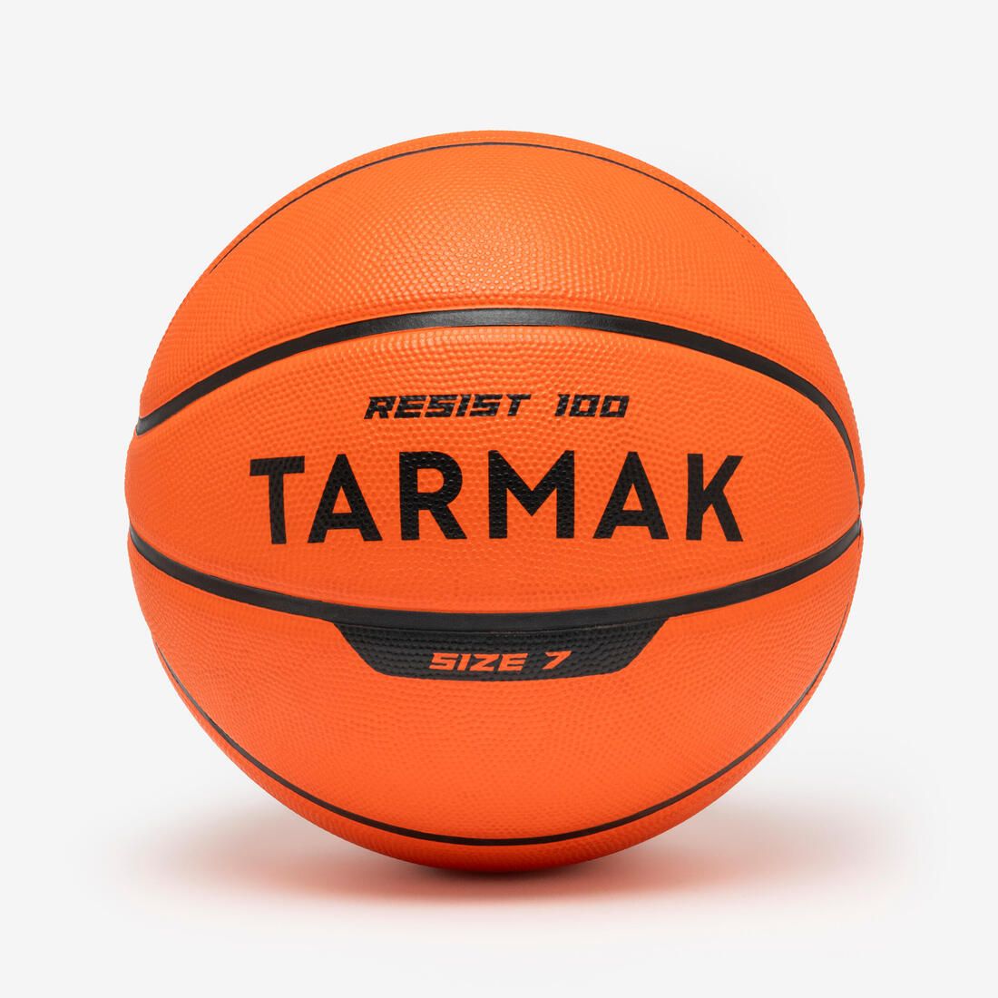Ballon de basket adulte R100 taille 7 orange pour enfant et adulte.