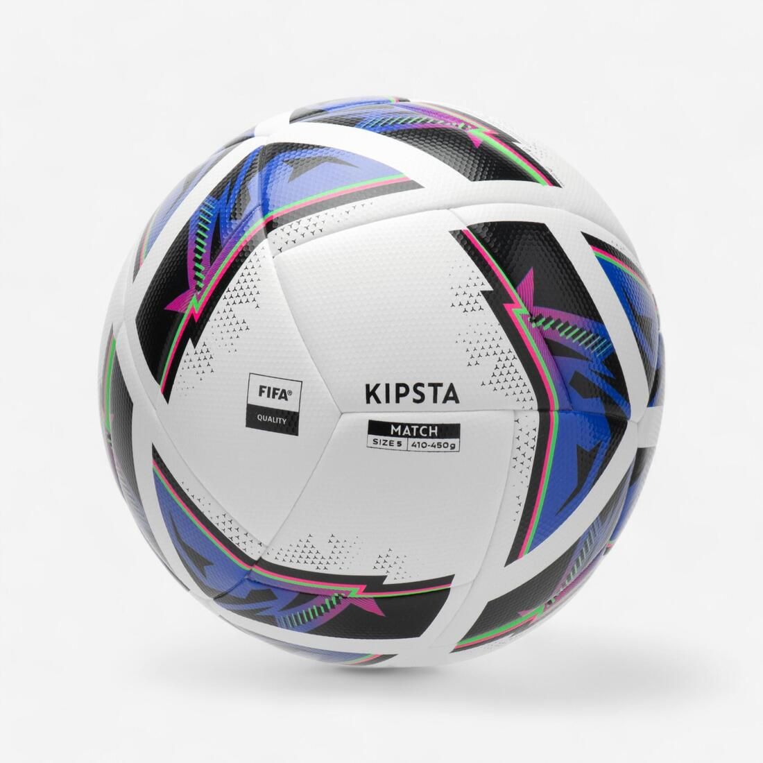 Ballon de football Hybride 2 FIFA QUALITY MATCH BALL taille 5 blanc