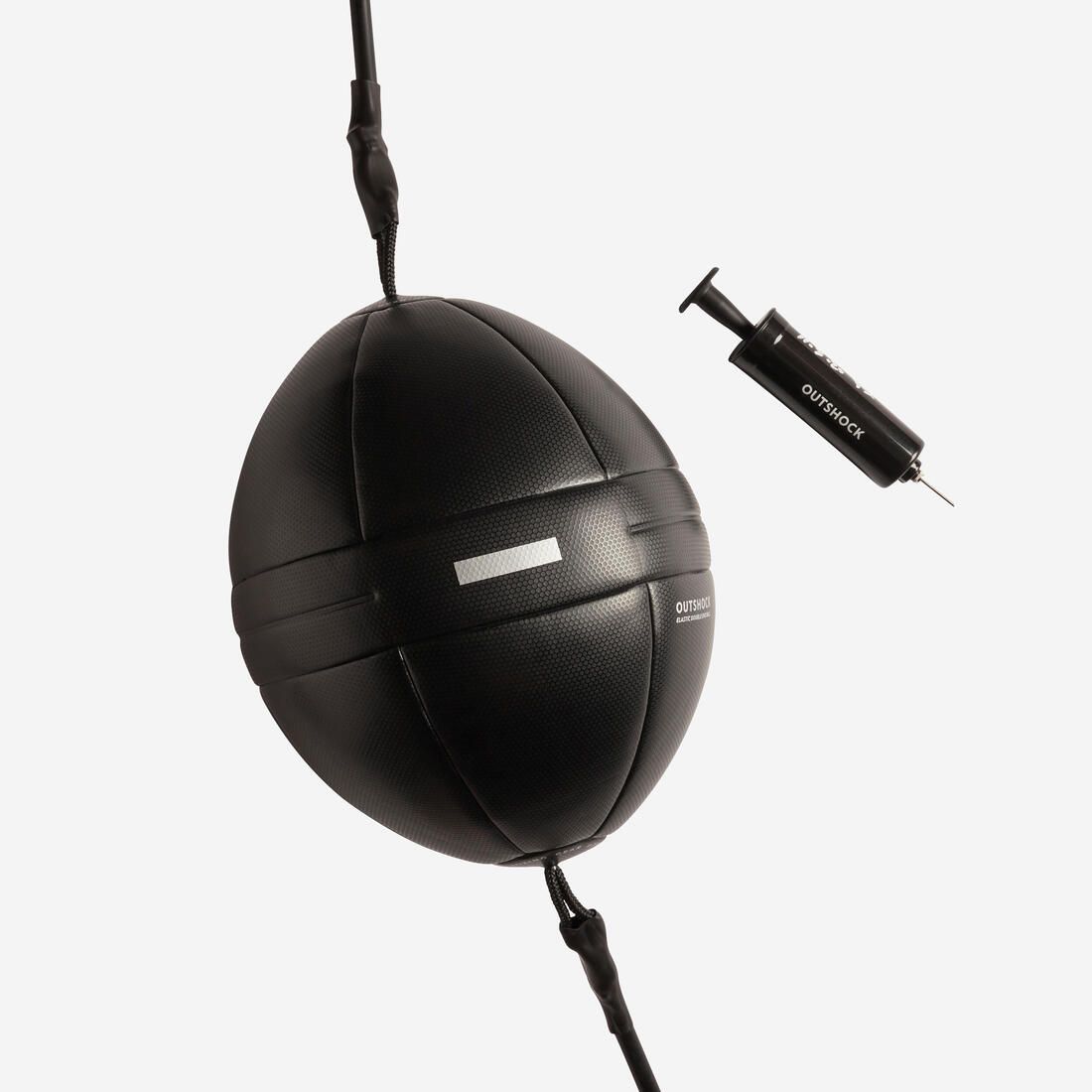 BALLON DOUBLE ELASTIQUE BOXE NOIR