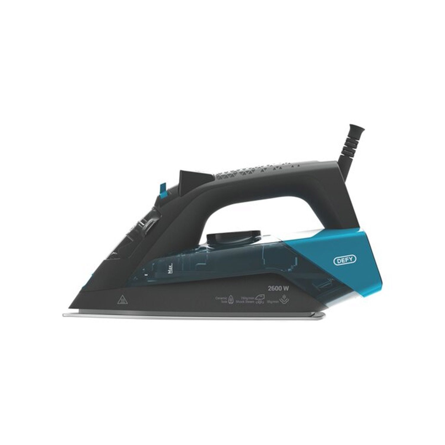 Fer à repasser vapeur Defy SIS 6126 - 2600 W, réservoir 1 L