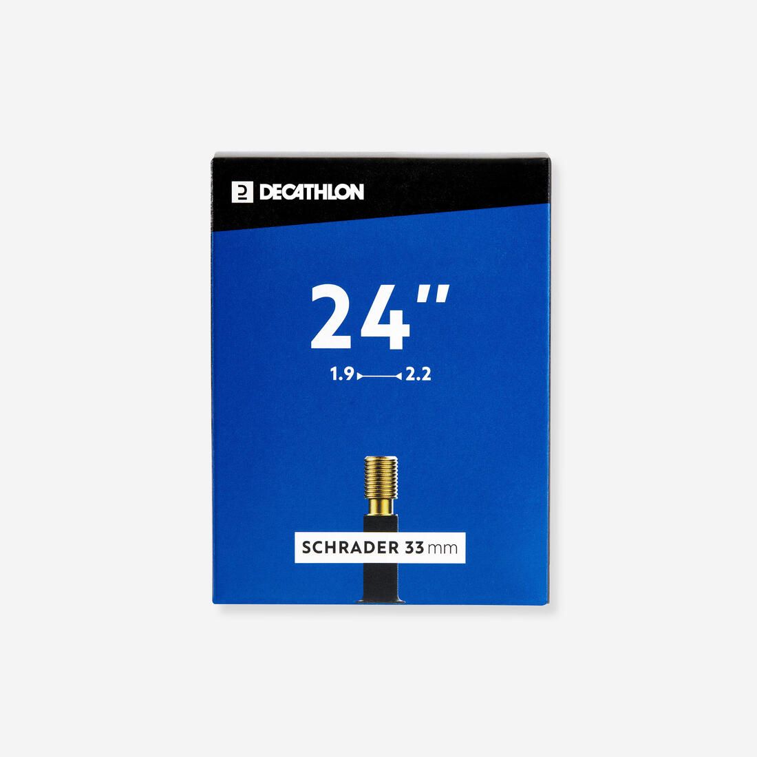 Chambre a air 24 pouces section 1,9 a 2,2 valve schrader