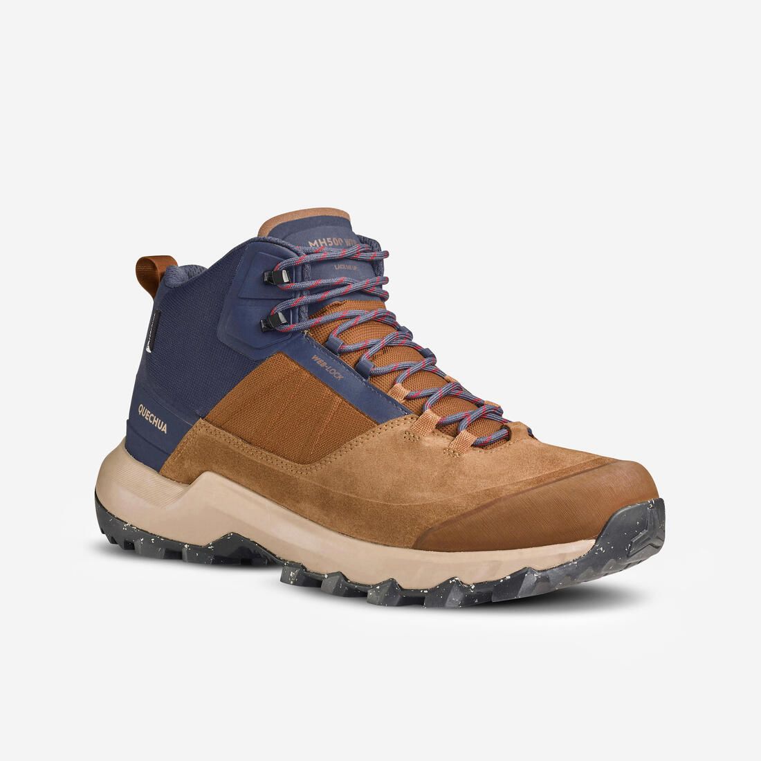 Chaussures imperméables de randonnée montagne - MH500 MID - homme