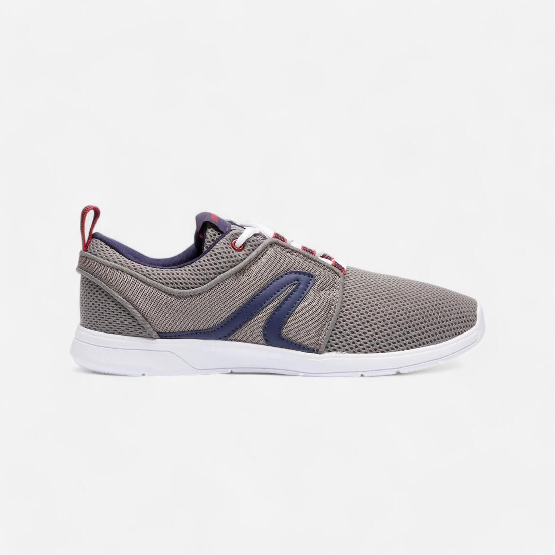 Chaussures marche urbaine homme Soft 140 Mesh gris / bleu