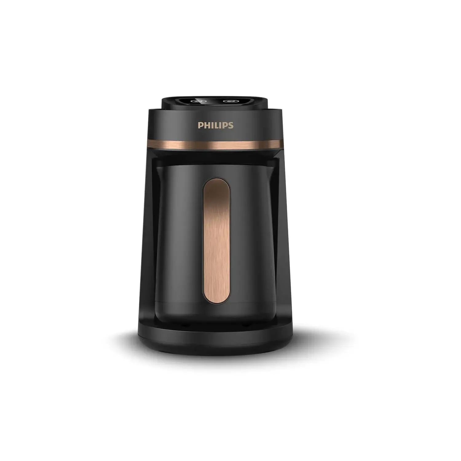 Machine à café turc Philips HDA150/62 - 4 tasses, noir et cuivre