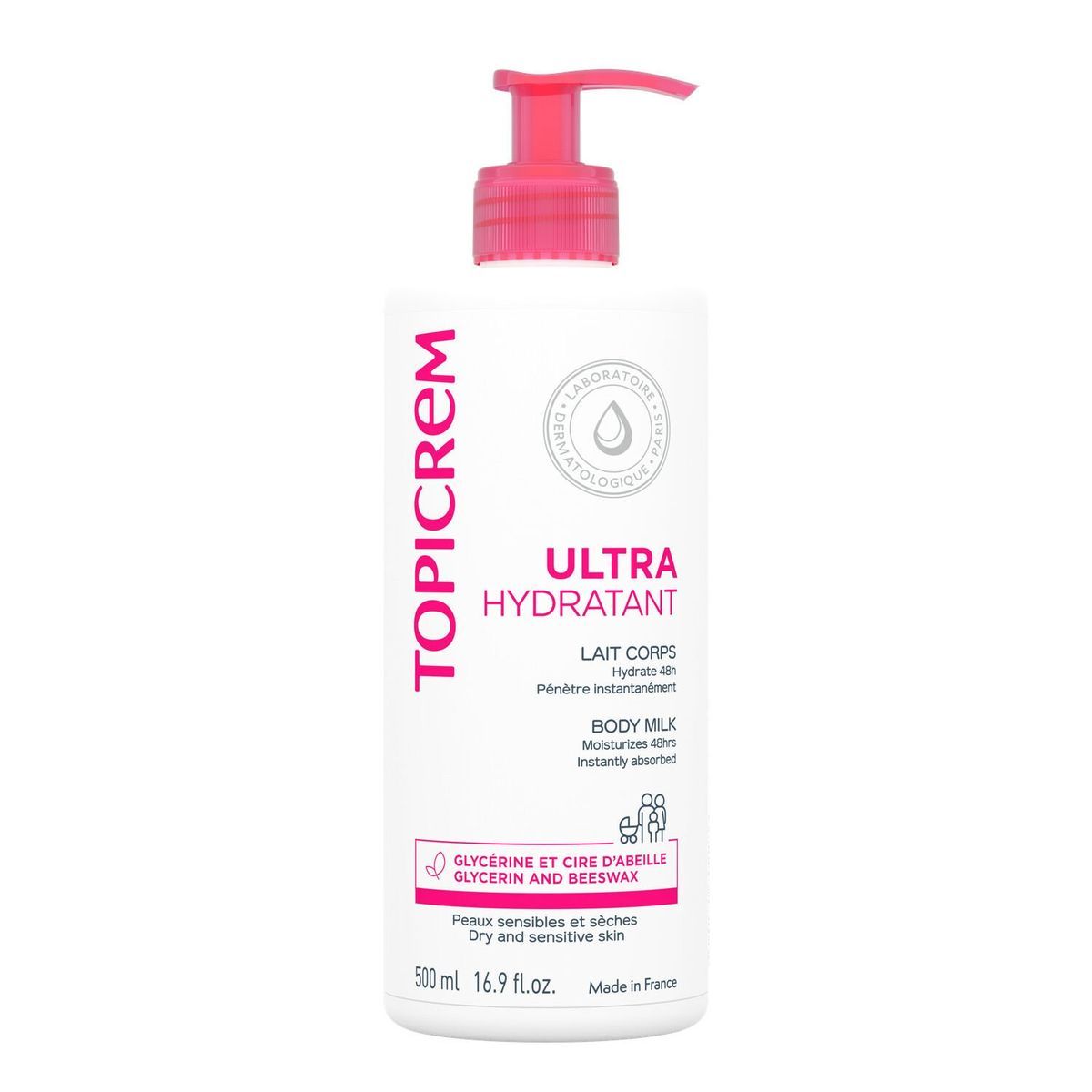 Lait Hydratant Topicrem Ultra-Hydratant Corps