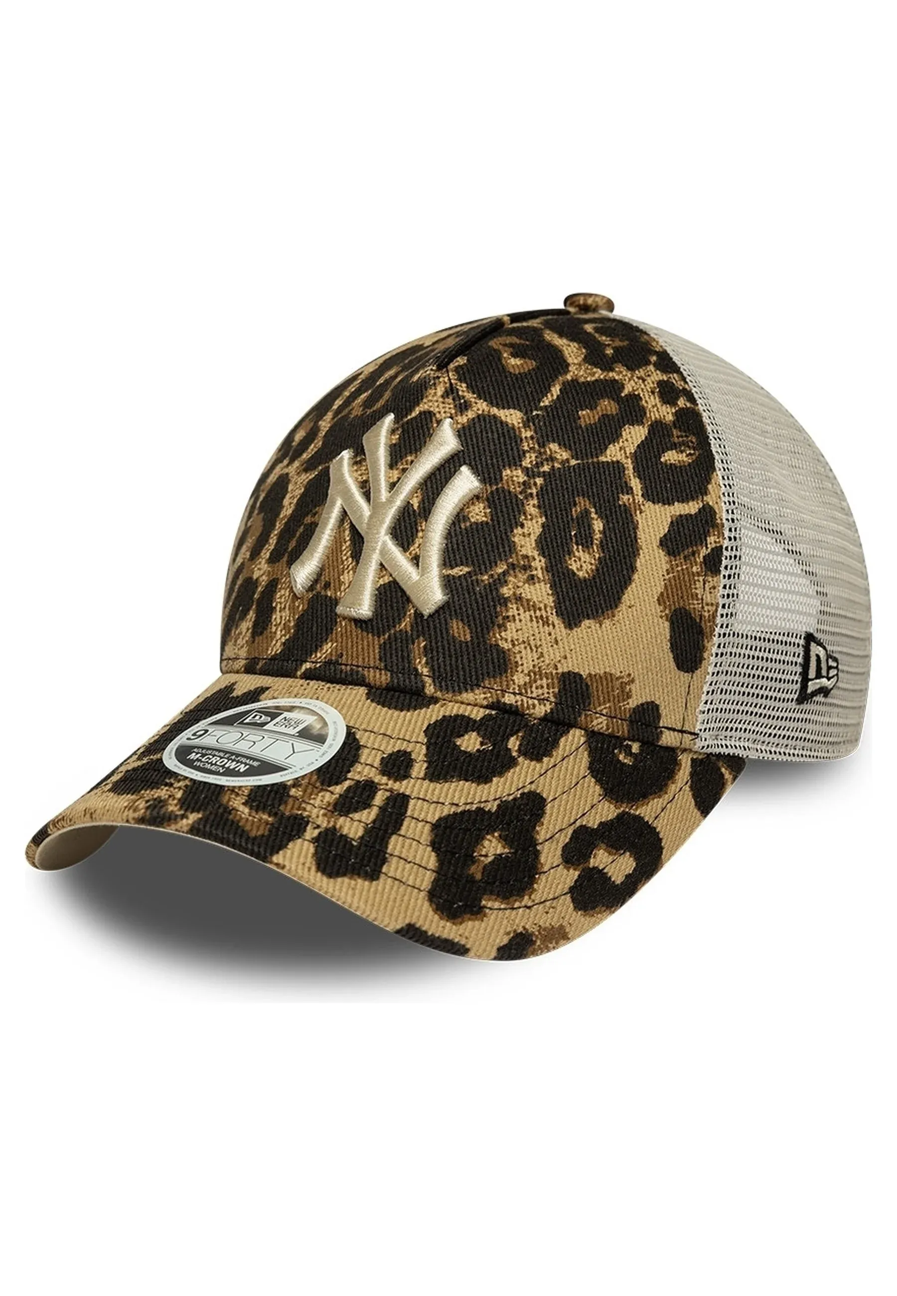 Casquette New Era WMNS Leopard 9FORTY M-Crown A-Frame Trucker