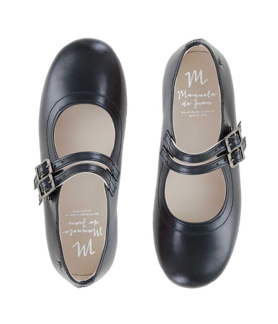 Mary-Jane noires Bosmans - Manuela de Juan