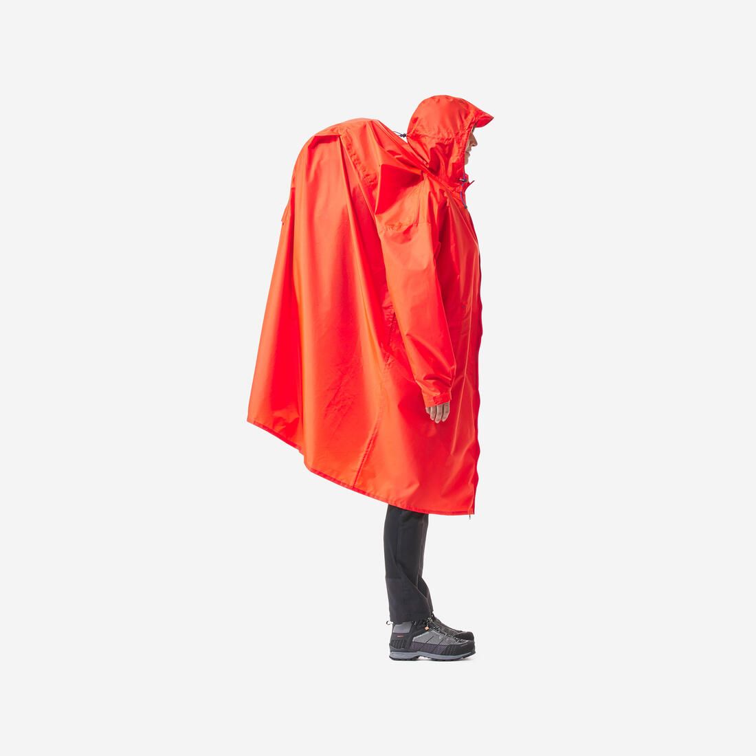 Poncho de pluie de randonnée - MT900 - 75L - Rouge - S/M