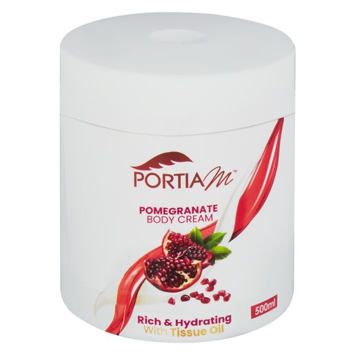 Crème Corporelle Hydratante Portia Pom avec Tissue Oil – 500 ml